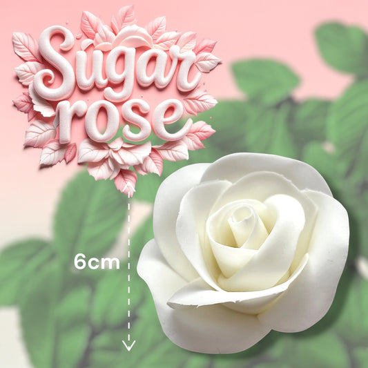 White Sugar Rose