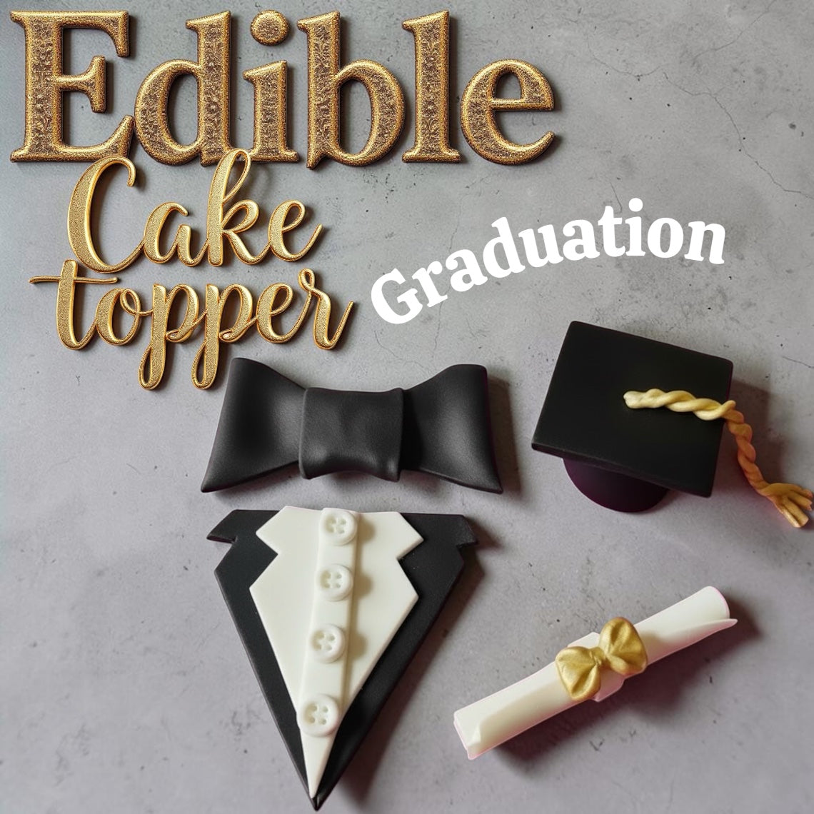 Graduation Cake Topper
