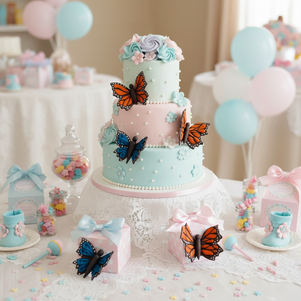 Sugar butterflies