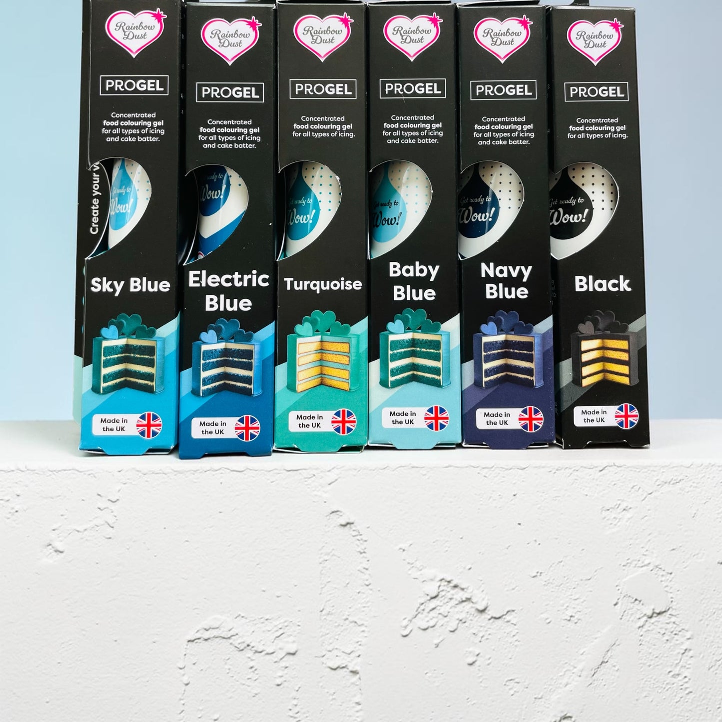 ProGel: Food colouring gel (25g tubes)