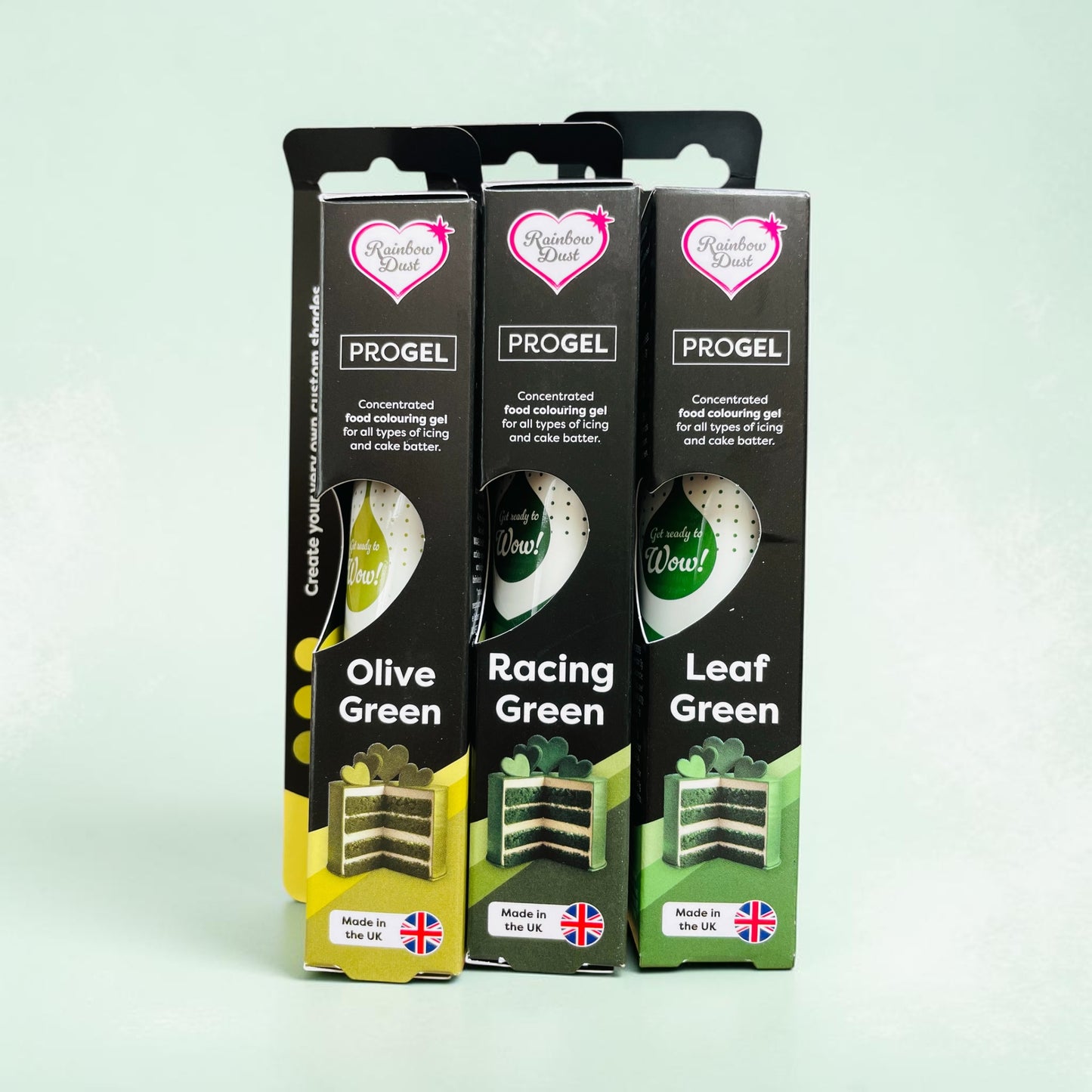 ProGel: Food colouring gel (25g tubes)