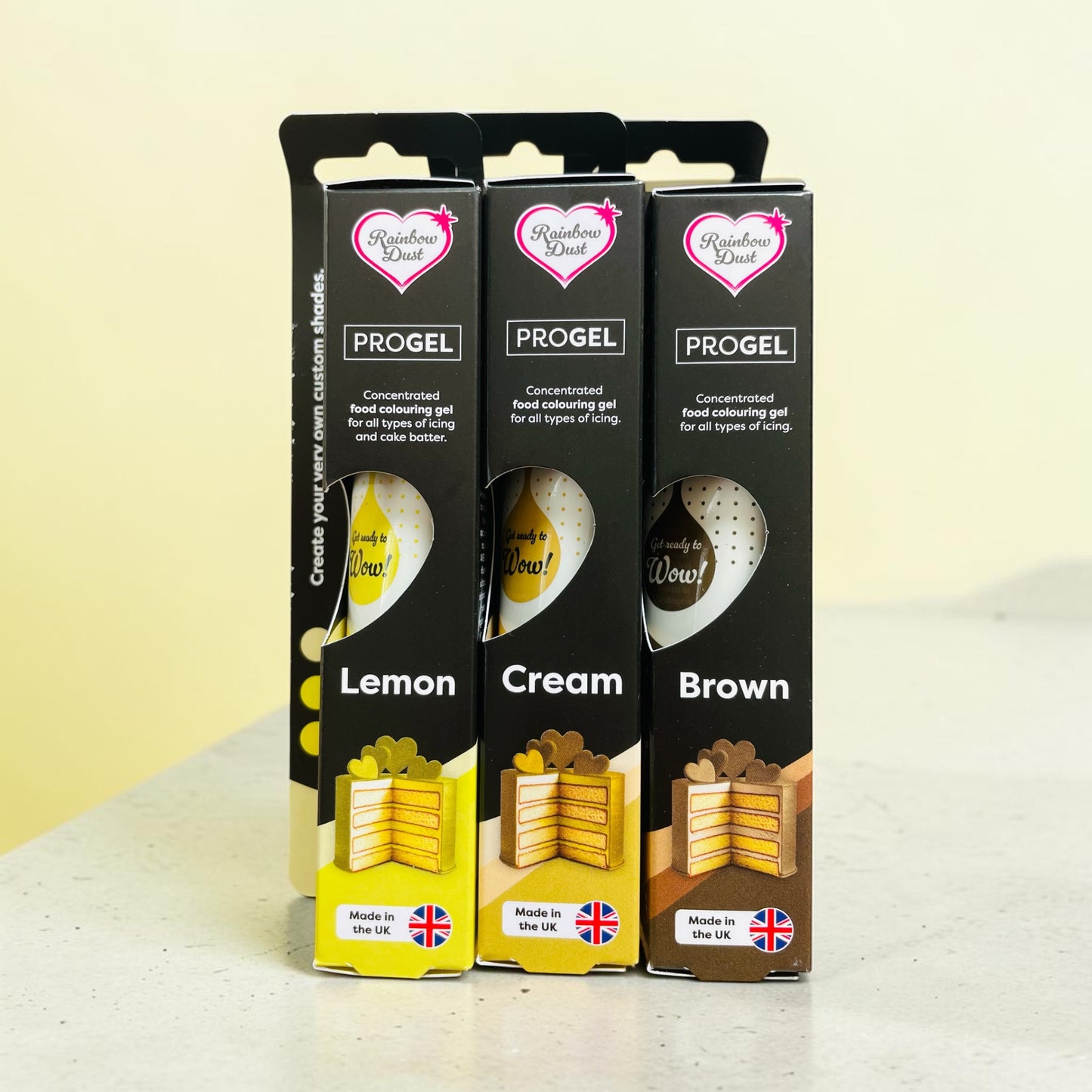 ProGel: Food colouring gel (25g tubes)
