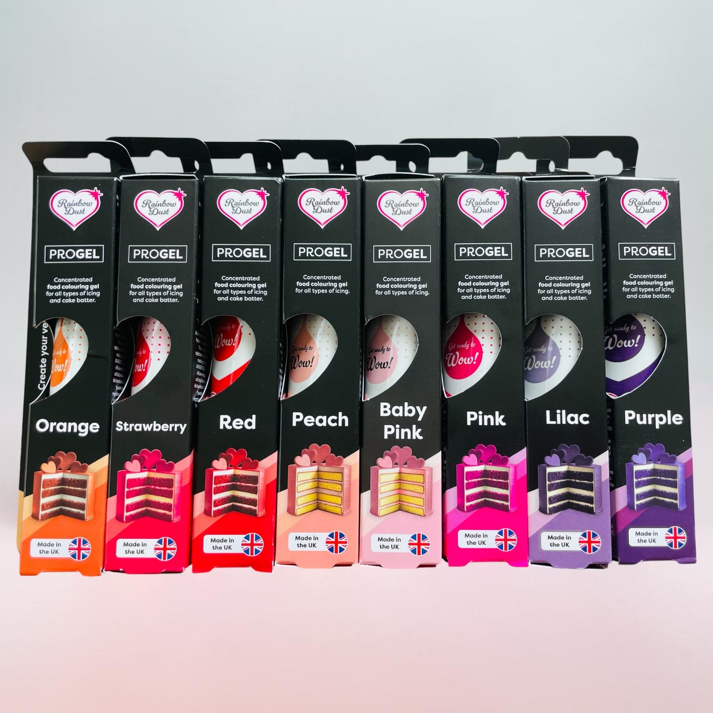 ProGel: Food colouring gel (25g tubes)