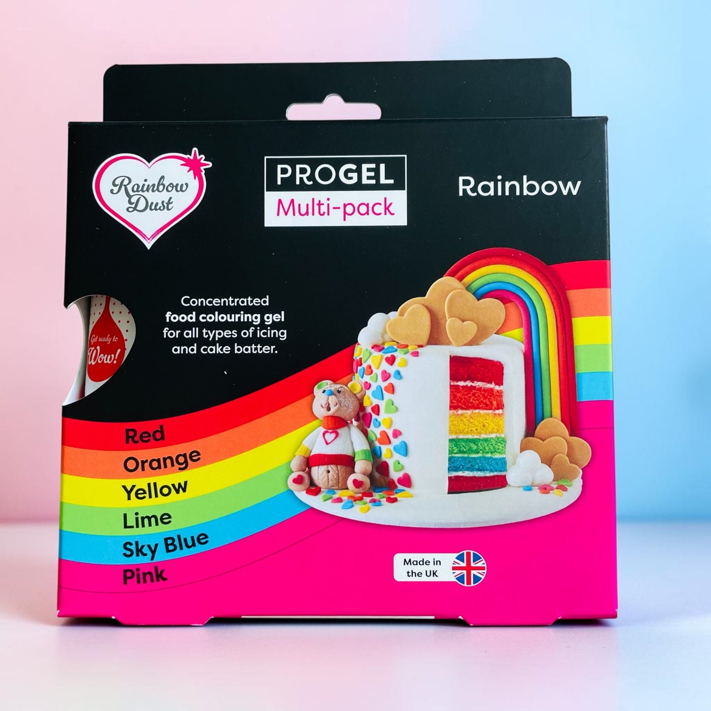ProGel: Food colouring gel (25g tubes)