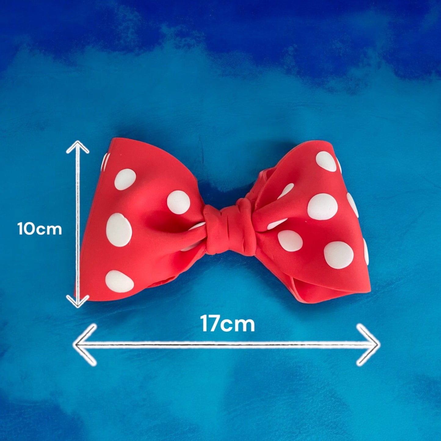 Cake Decoration Kit Red Bow