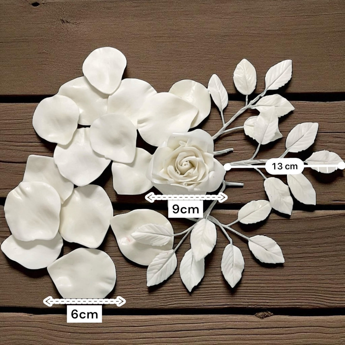 Rose White Set