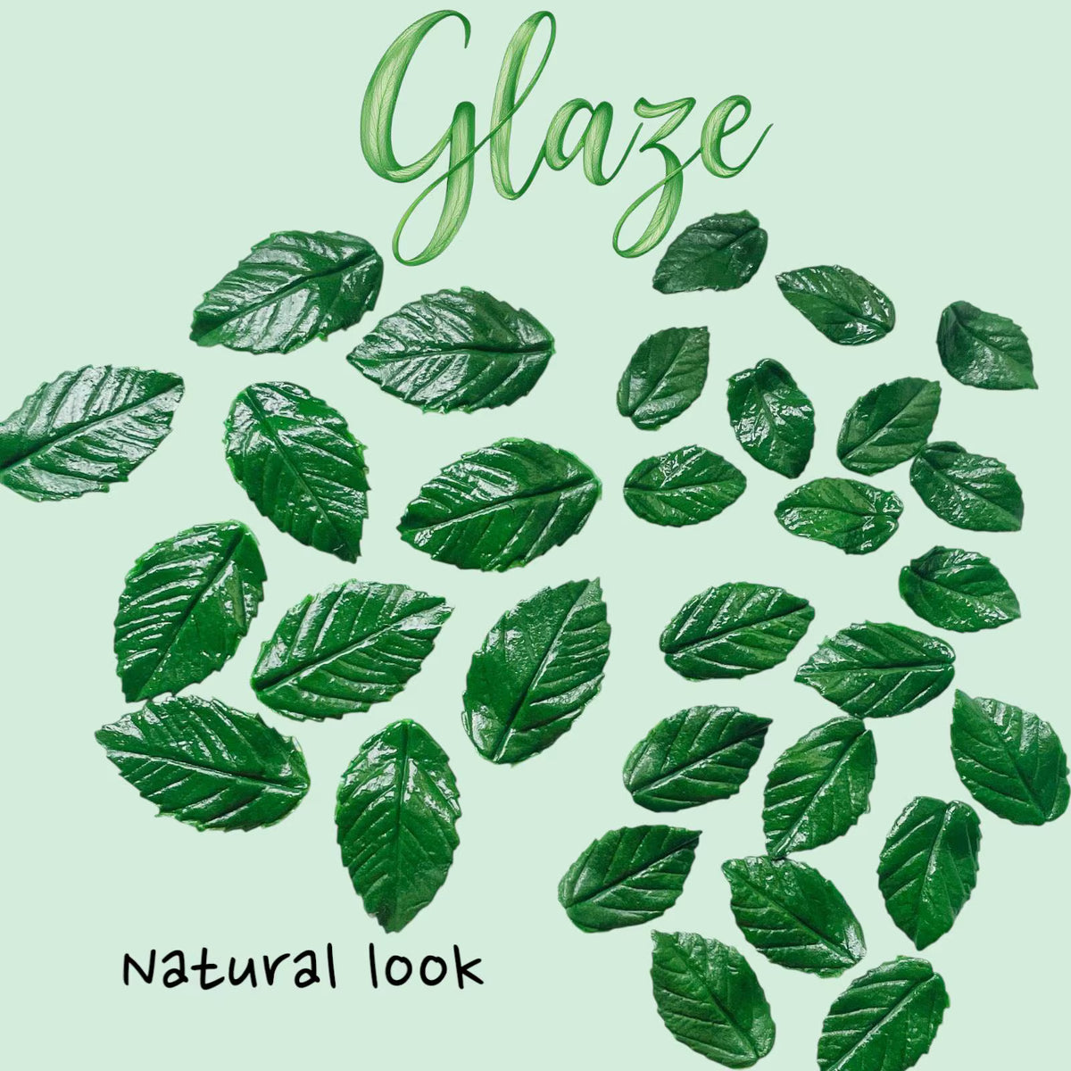 Sugar Paste Leaves