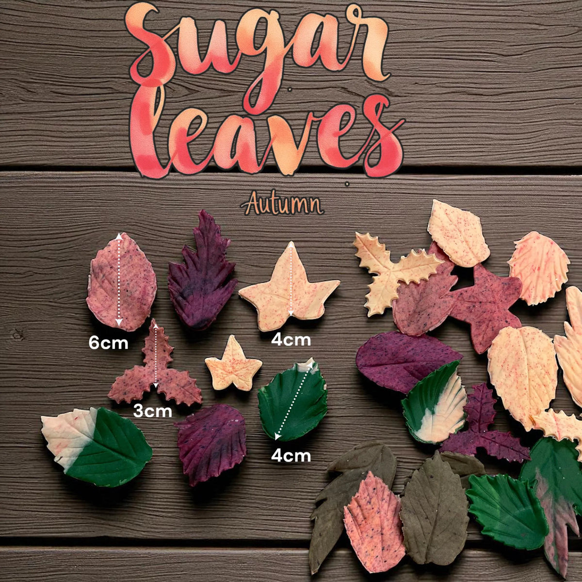 Sugar Paste Leaves