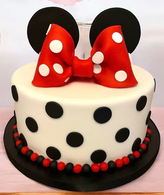 Cake Decoration Kit Red Bow